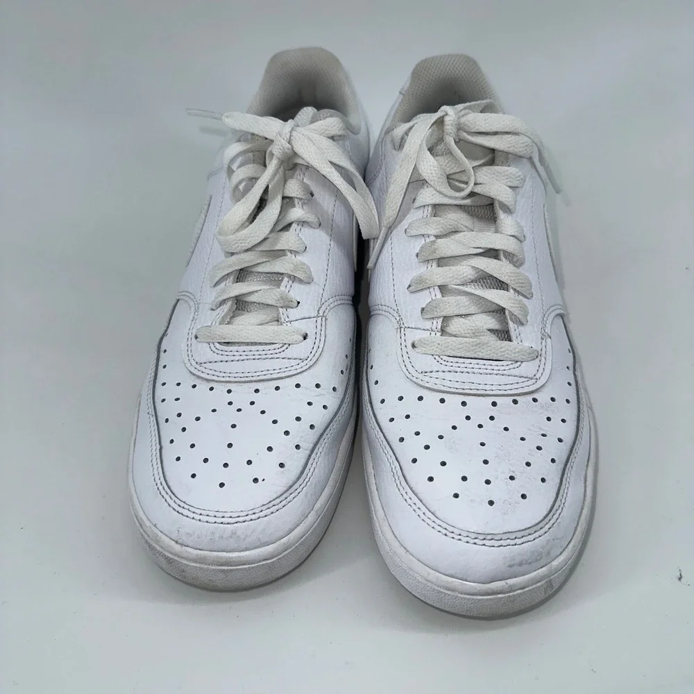 Nike Court‎ Vision Low Women White Sneakers Sizes 10.5 Streetwear CD5434 100